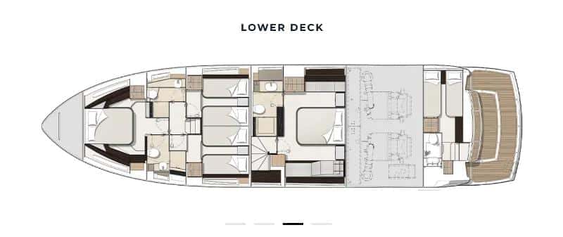 Sunseeker Manhattan 68 - miniatura 27