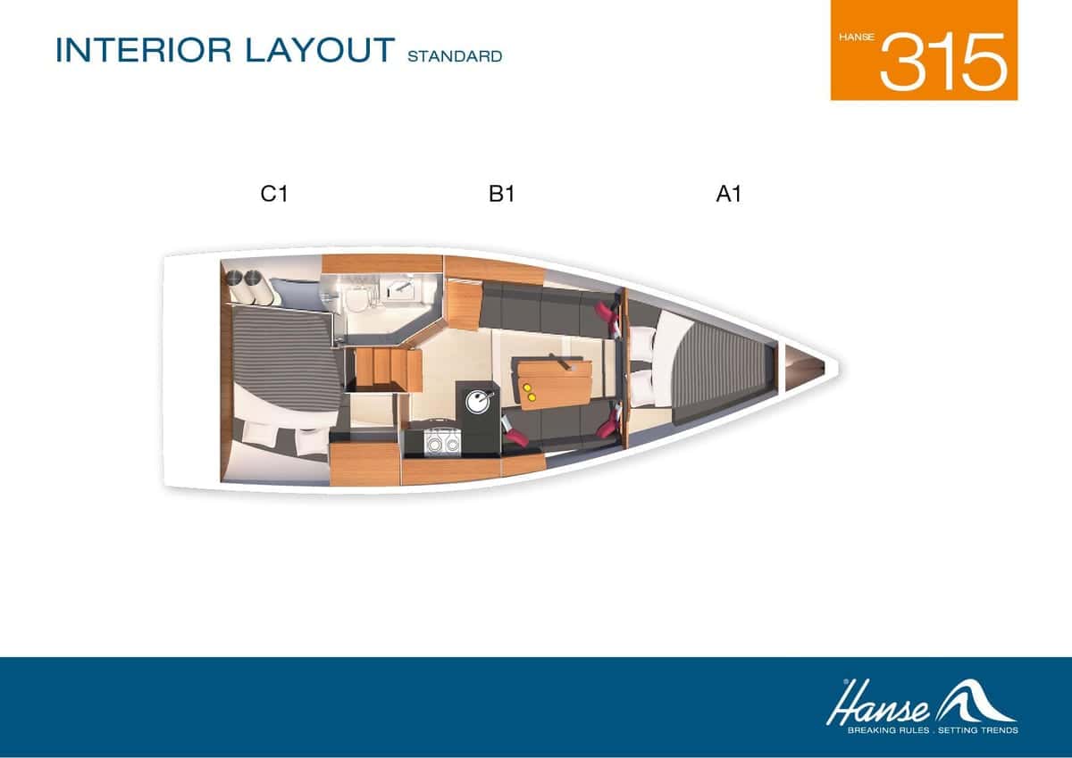 Hanse 315 - miniatura 18