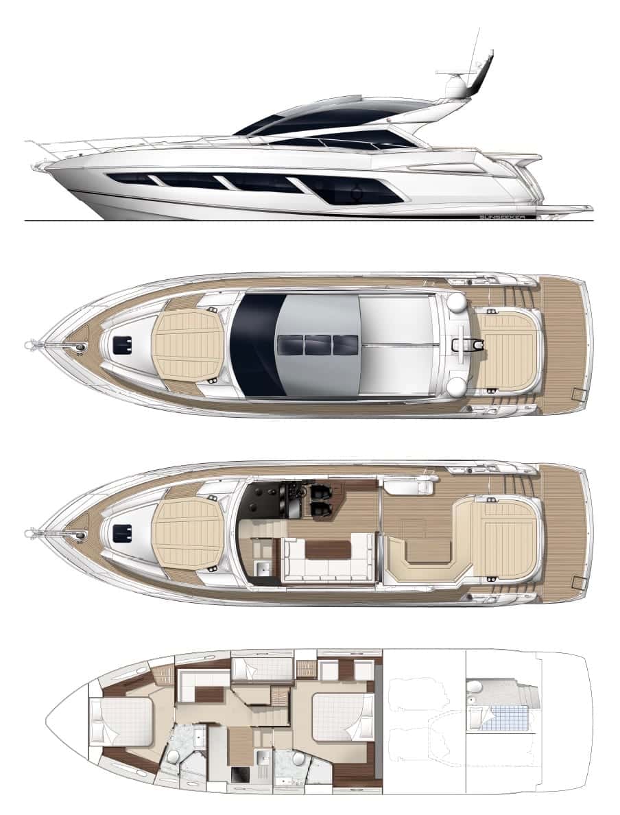 SUNSEEKER PREDATOR 57 - miniatura 31