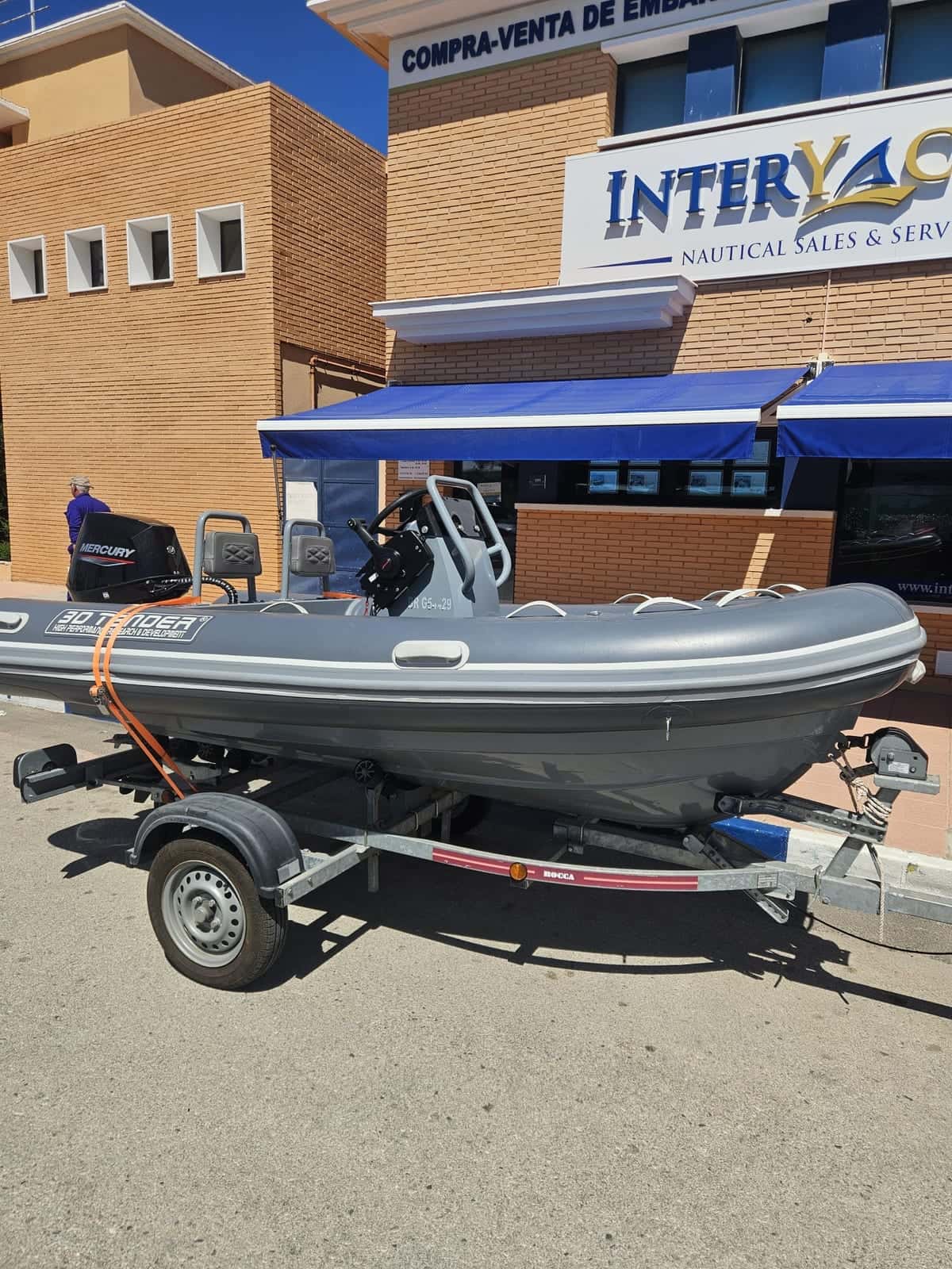3D Marine Tender 340 - miniatura 2