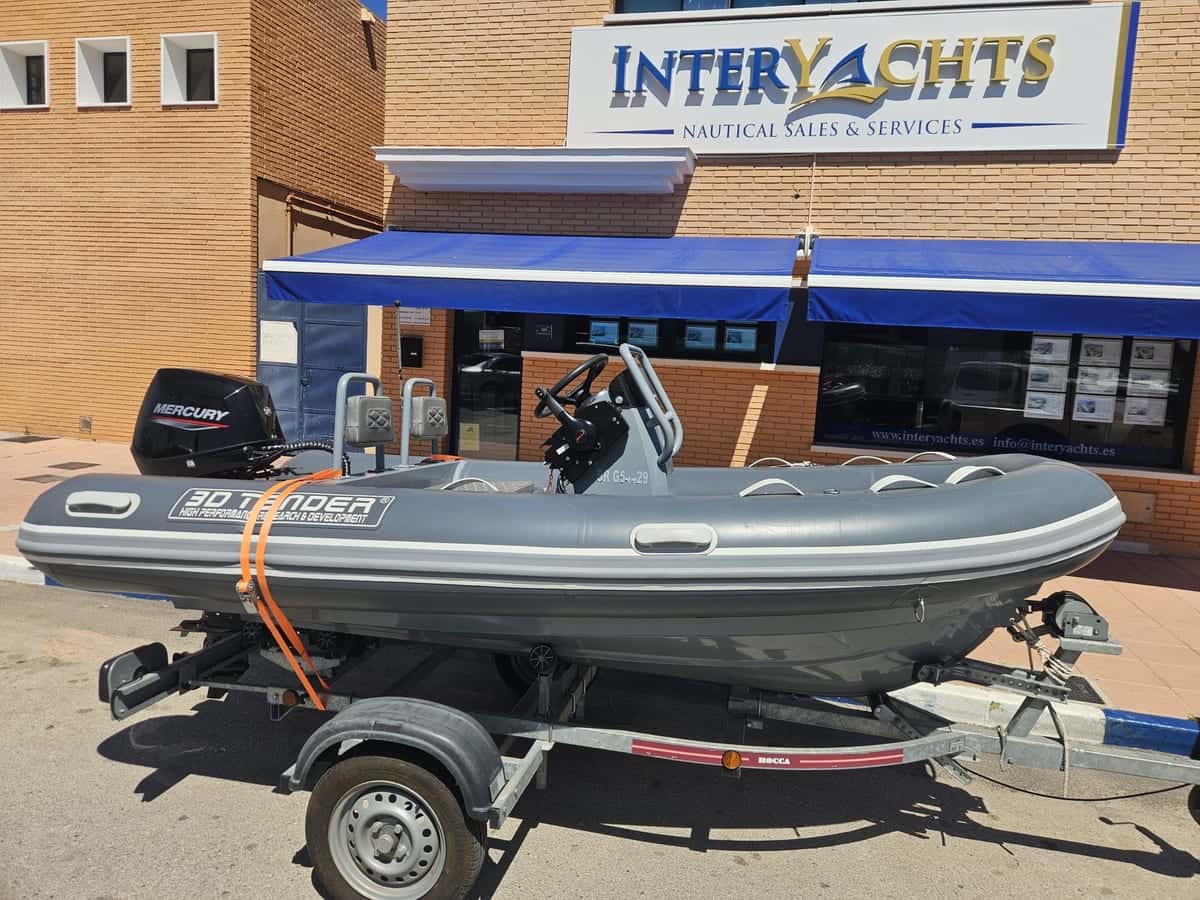 3D Marine Tender 340 - miniatura 3