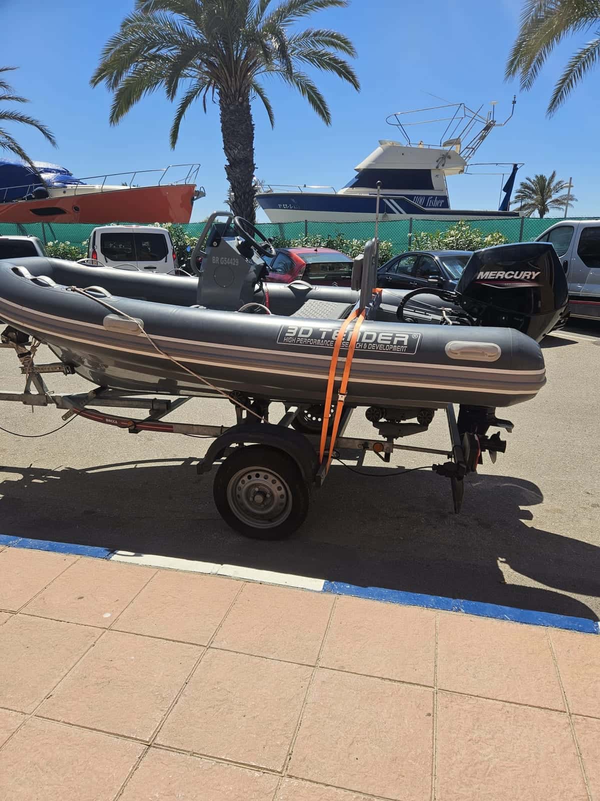 3D Marine Tender 340 - miniatura 18